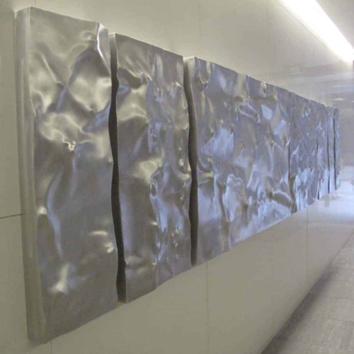 Fabricated Steel Wall Sculpture – Untitled Bas Relief Panels by Tony Colangelo | ARTpark Australia