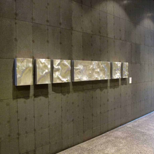 Fabricated Steel Wall Sculpture – Untitled Bas Relief Panels by Tony Colangelo | ARTpark Australia