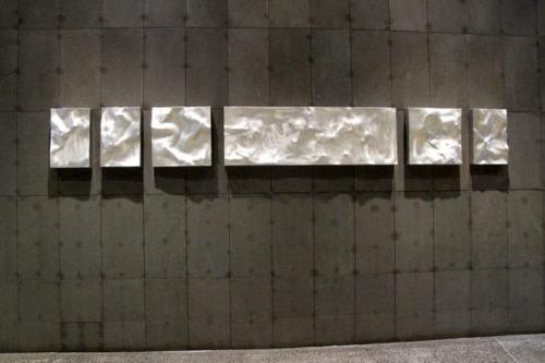 Fabricated Steel Wall Sculpture – Untitled Bas Relief 55 x 6 Panels by Tony Colangelo | ARTpark Australia
