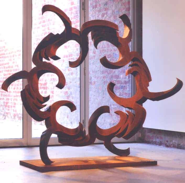 Vortex Mandala -Greg johns sculpture
