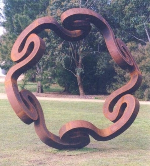 australian sculpture - greg johns mandala