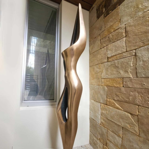 Bronze Figurative Sculpture – Eternal Youth Female by Larissa Smagarinsky, 185x30x30cm | ARTpark Australia