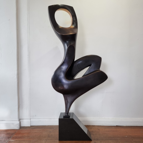 Bronze Figurative Sculpture – Eternal Youth, Harmony by Larissa Smagarinsky, 130x64x23cm | ARTpark Australia