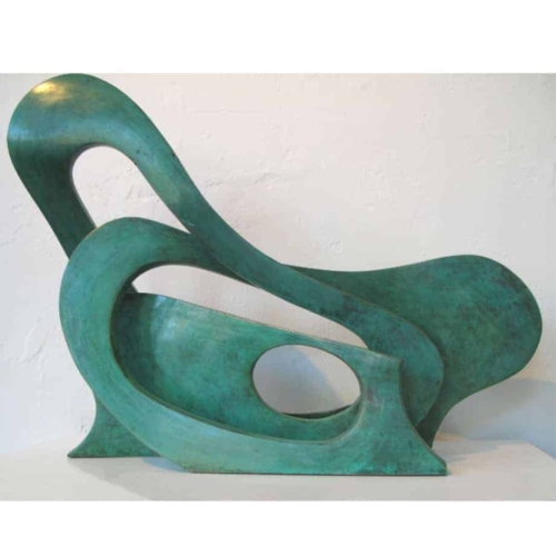 Bronze Abstract Sculpture – Legend of the Wave by Blaze Krstanoski-Blazeski, 100x140x50cm | ARTpark Australia