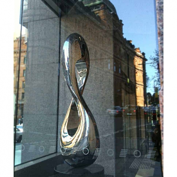 polished stainless steel sculpture sales