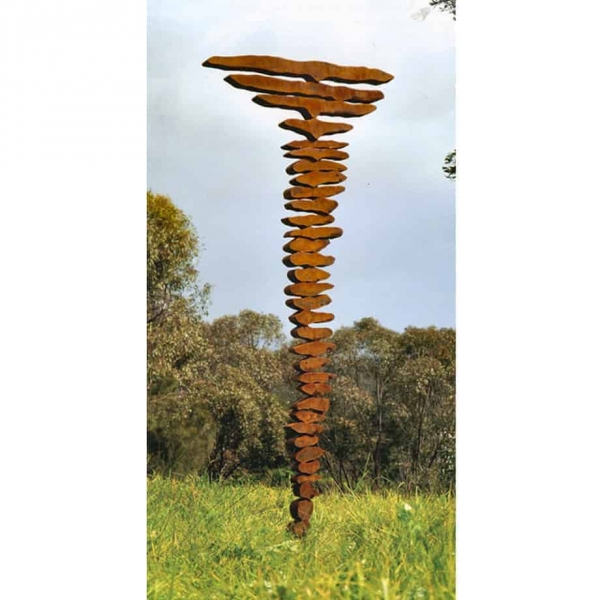 Mentor-the-old-mob-220x100cm--CORTEN-[outdoor,-landmark,corten]Greg-John-Australian-garden-sculpture-large-abstract-art