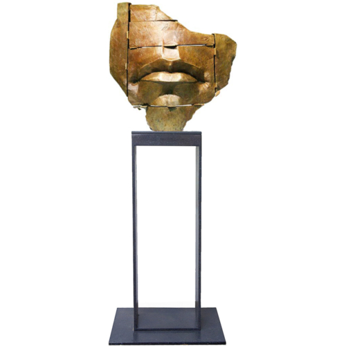 Bronze Figurative Sculpture – Mouth Piece by Stephen Glassborow, 160x58x25cm | ARTpark Australia