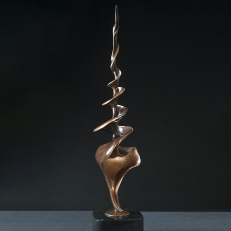 bronze table top sculpture