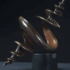 bronze shell sculpture