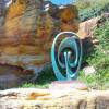 bronze abstract sculpture