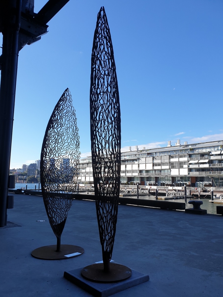 Mild Steel Landmark Sculpture – Still Standing by Astra Parker, 300x40x40cm - view 4