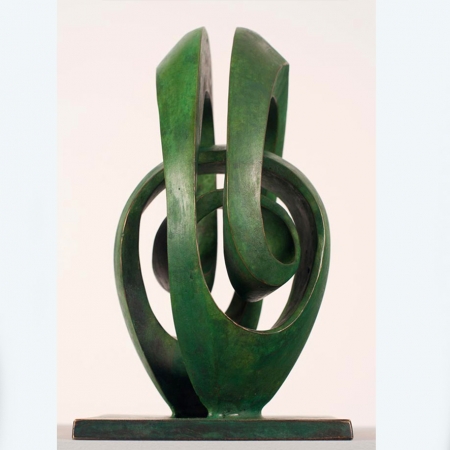 swan-23x14x14cm-bronze-table-top-australian-sculpture