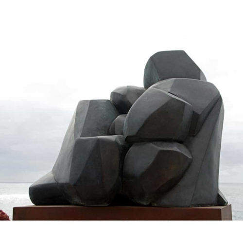 Bronze Landmark Sculpture – Cascade by Clara Hali, 180x80cm | ARTpark Australia