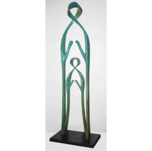Bronze Figurative Sculpture – Regeneration of a Princess by Blaze Krstanoski-Blazeski, 194x60x40cm | ARTpark Australia