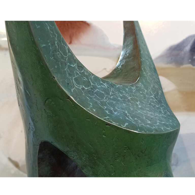 Bronze Figurative Sculpture – Born to Dance by Larissa Smagarinsky, 115x35x38cm - view 4