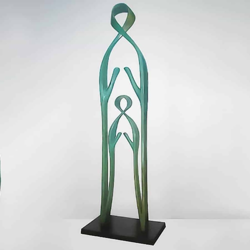 Bronze Figurative Sculpture – Regeneration of a Princess by Blaze Krstanoski-Blazeski, 194x60x40cm | ARTpark Australia