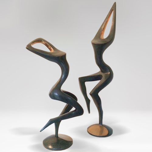 Bronze Figurative Sculpture – Dance Movement by Larissa Smagarinsky, 76cm | ARTpark Australia