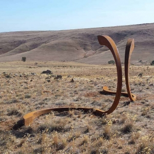 large outdoor metal sculpture