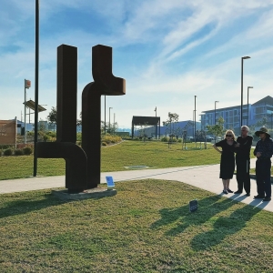 large outdoor garden sculpture