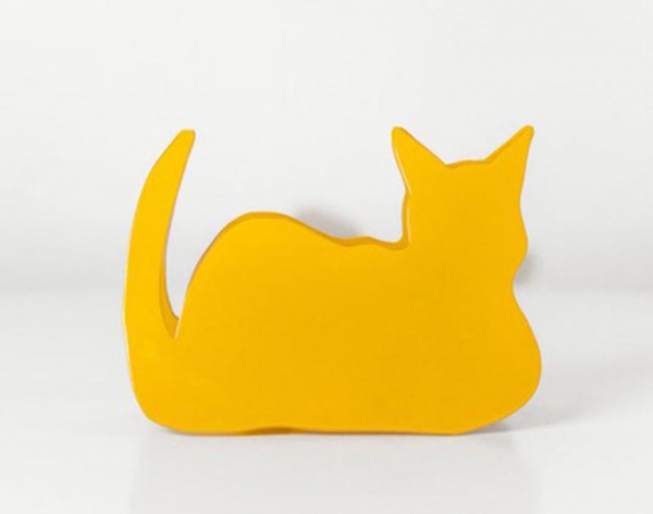 charles blackman artwork cat sculpture