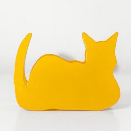 Sitting Pretty -1× by Charles Blackman - Powder-coated animal garden sculpture