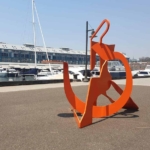 outdoor steel Sculpture, Circus 1.4m