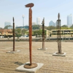greg johns sculpture observers figures