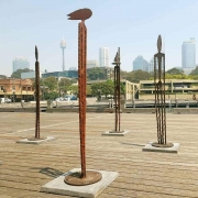 greg johns sculpture observers figures