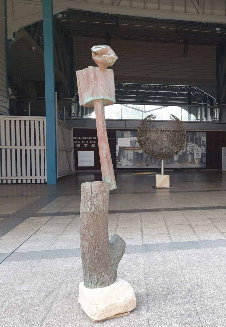Poets, Scoundrels, Mystics (Unique) - Bronze abstract figurative sculpture - view 9