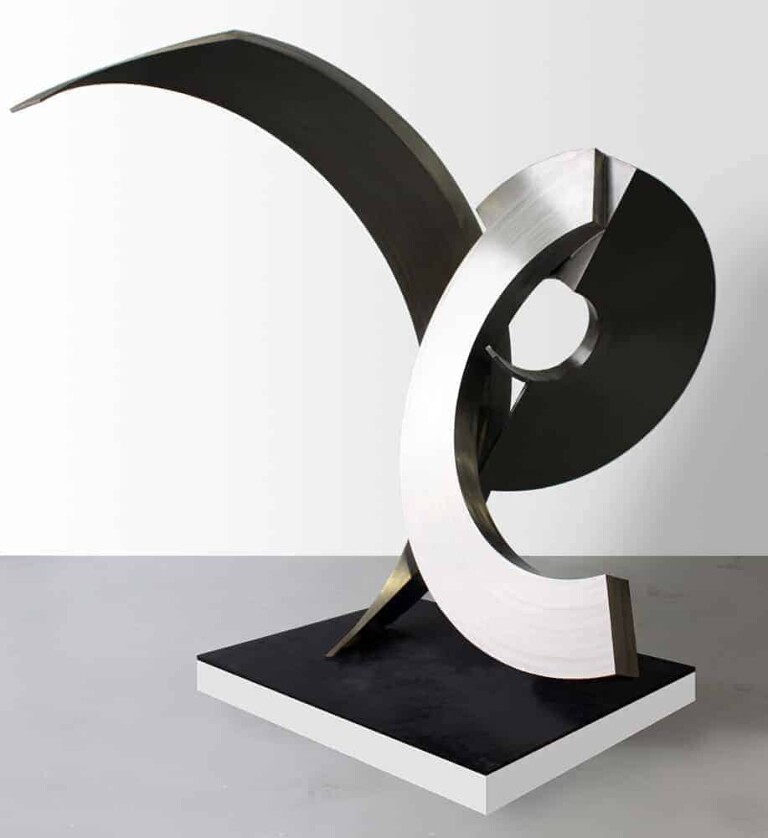 Stainless Steel Landmark Sculpture – M-Thirtytwo by James Parrett, 197x190x120cm - view 6
