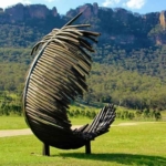 fabricated steel sculpture