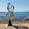 large metal outdoor sculpture