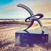steel abstract - large exterior sculpture