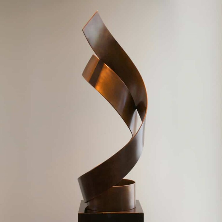 Copper Garden Sculpture – Duet by Michael Baird, 183x56x56cm - view 3