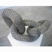 chain link sculpture interior