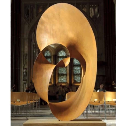 Copper Round & Sphere Sculpture – Luminality by Benjamin Storch, 180cm | ARTpark Australia
