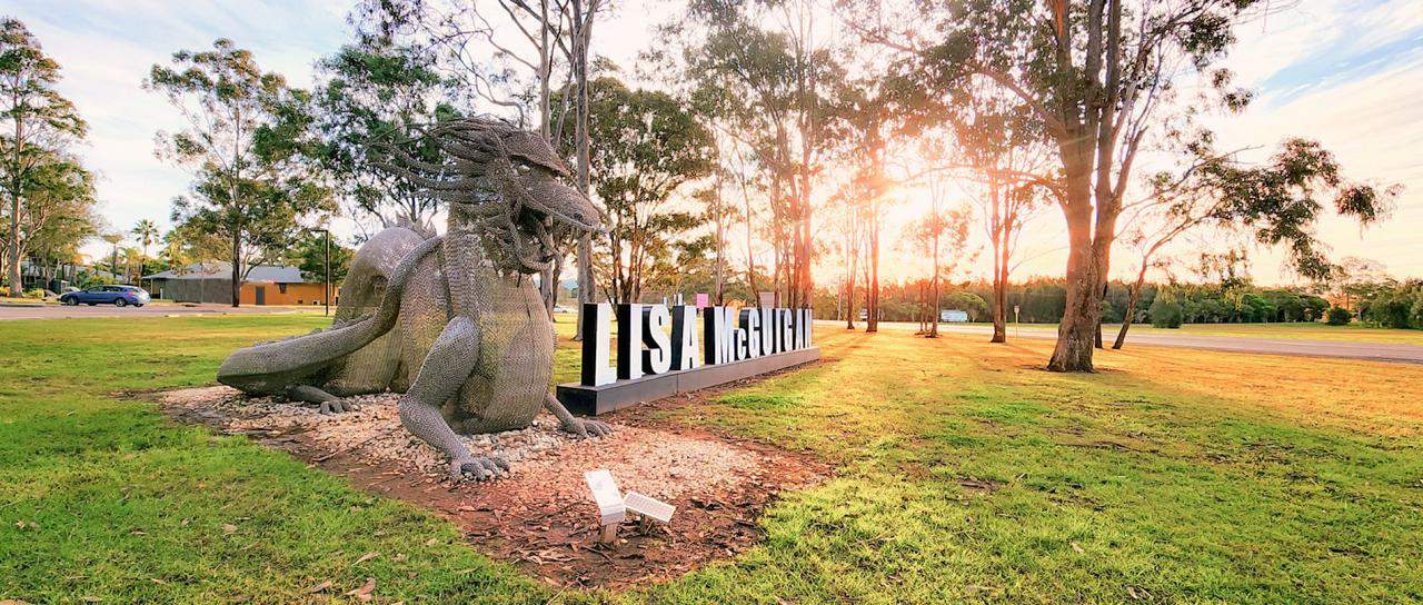 Hunter Valley Dragon sculpture