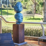 Stainless Steel Figurative Sculpture – Reflections by Phillip Piperidis, 200x60x60cm | ARTpark Australia