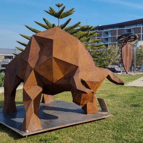 bull sculpture