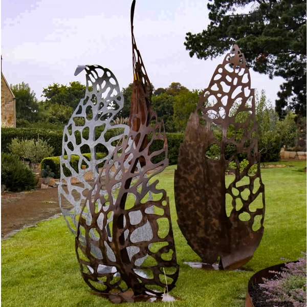 leaf sculpture outdoors australia
