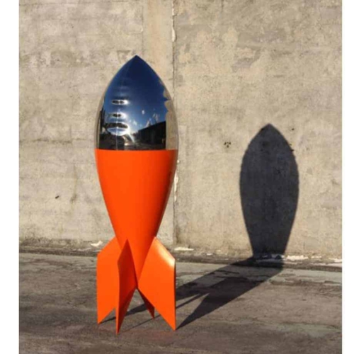Stainless Steel Garden Sculpture – Carmine by David McCracken, 180cm | ARTpark Australia