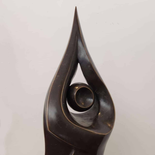 Bronze Figurative Sculpture – Entwined by Michael Vaynman, 103x26x26cm | ARTpark Australia