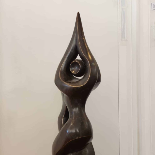 Bronze Figurative Sculpture – Entwined by Michael Vaynman, 103x26x26cm | ARTpark Australia