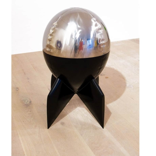 Stainless Steel Round & Sphere Sculpture – Liston by David McCracken, 80cm | ARTpark Australia