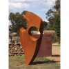 Pierced-Form160cm--Fabricated-Steel-[Outdoor,Corten,-landmark]Kooper-Folko--australian--sculpture-outdoor-garden-art-