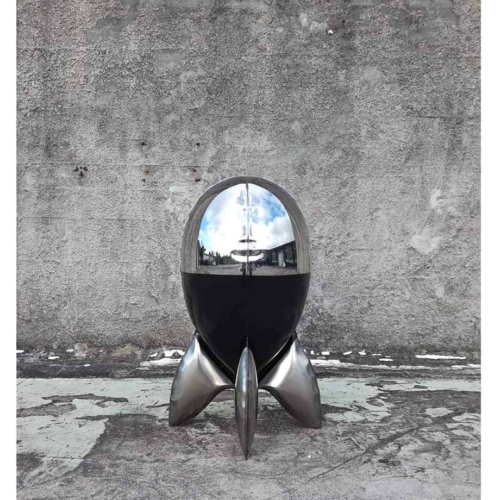 Stainless Steel Round & Sphere Sculpture – Tully by David McCracken, 75cm | ARTpark Australia