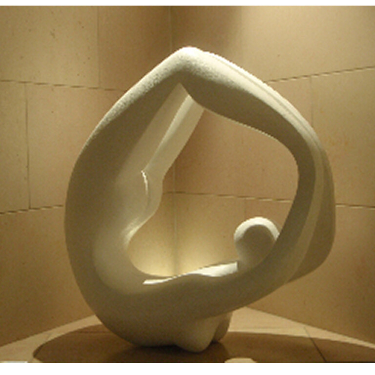 Bronze Figurative Sculpture – Movement by Larissa Smagarinsky, 100x100x30cm - view 5