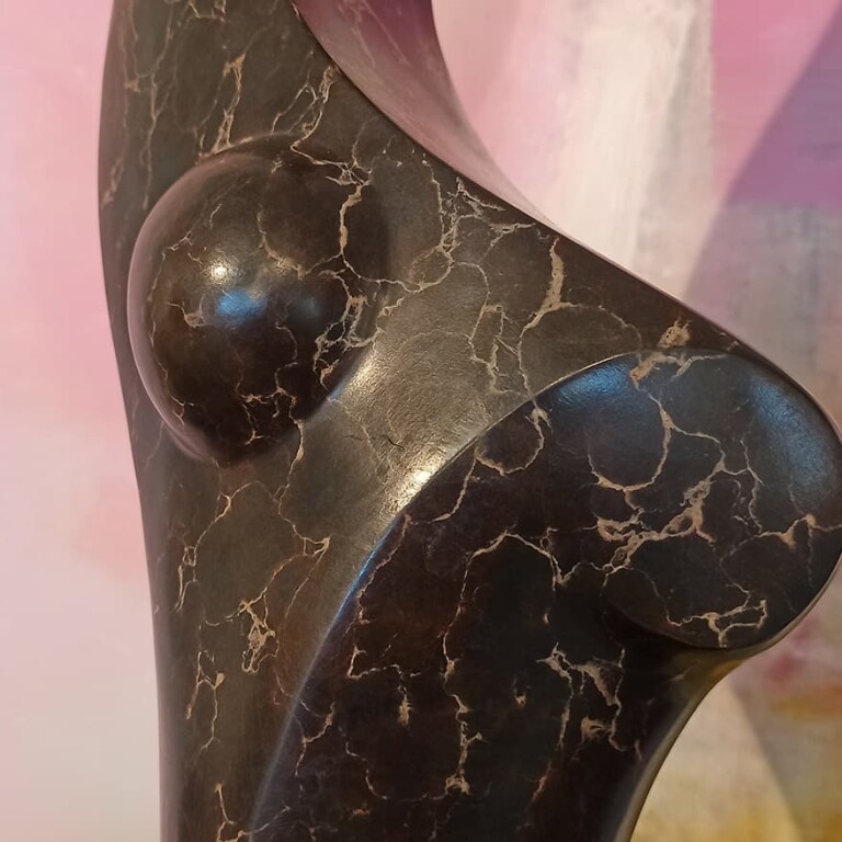 Bronze Figurative Sculpture – Victory by Michael Vaynman, 183x36x30cm - view 7