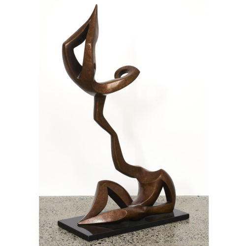 Bronze Figurative Sculpture – Creation of Man by Michael Vaynman, 115x78x27cm | ARTpark Australia