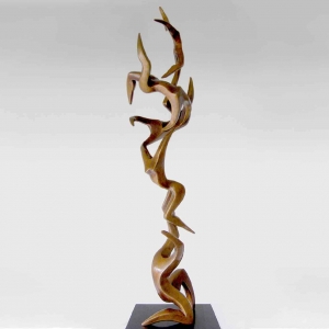 bronze indooor sculpture